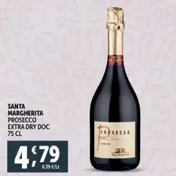 Deco Supermercati Santa margherita prosecco extra dry doc offerta