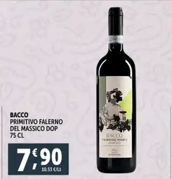 Deco Supermercati Bacco primitivo falerno del massico dop offerta