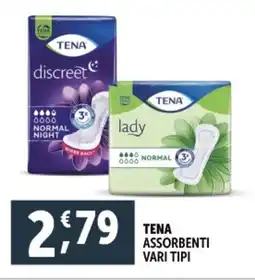 Deco Supermercati Tena assorbenti vari tipi offerta