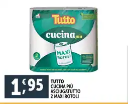 Deco Supermercati Tutto cucina più asciugatutto 2 maxi rotoli offerta