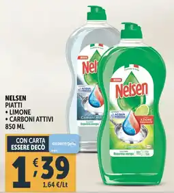 Deco Supermercati Nelsen piatti offerta