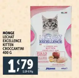 Deco Supermercati Monge lechat excellence kitten croccantini offerta