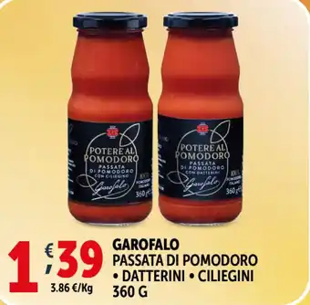 Deco Supermercati Garofalo passata di pomodoro offerta