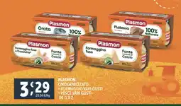 Deco Supermercati Plasmon omogeneizzato formaggio vari gusti offerta