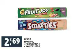 Deco Supermercati Nestlè maxi tubo offerta