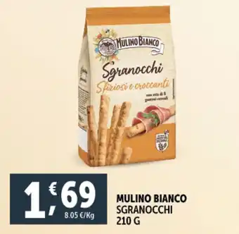 Deco Supermercati Mulino bianco sgranocchi offerta