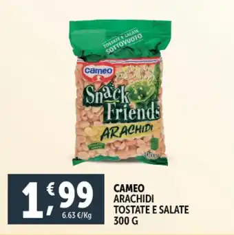 Deco Supermercati Cameo arachidi tostate e salate offerta