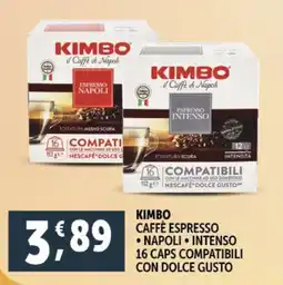 Deco Supermercati Kimbo caffè espresso offerta