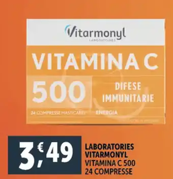 Deco Supermercati Laboratories vitarmonyl vitamina c 500 offerta