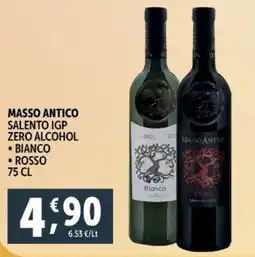 Deco Supermercati Masso antico salento igp zero alcohol offerta