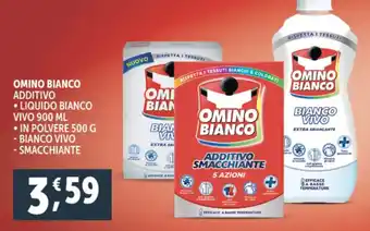 Deco Supermercati Omino bianco additivo liquido bianco vivo offerta