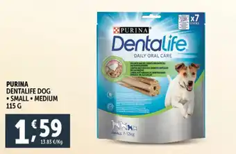 Deco Supermercati Purina dentalife dog offerta