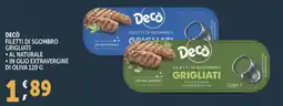 Deco Supermercati Decò filetti di sgombro grigliati offerta