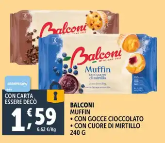 Deco Supermercati Balconi muffin offerta