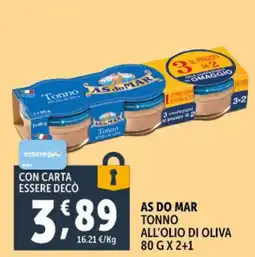 Deco Supermercati As do mar tonno all'olio di oliva offerta