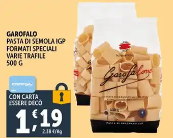 Deco Supermercati Garofalo pasta di semola igp formati speciali offerta