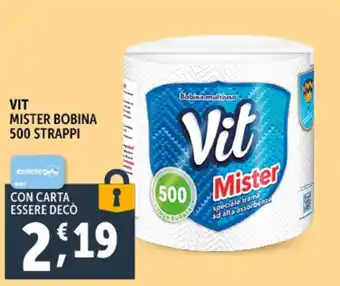 Deco Supermercati Vit mister bobina 500 strappi offerta