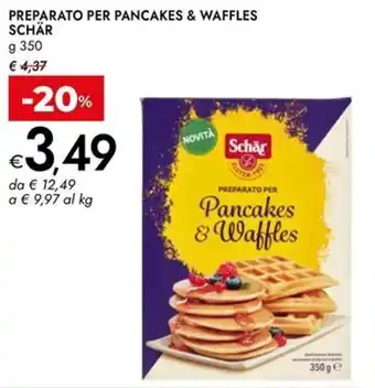 Bennet Preparato per pancakes & waffles SCHÄR offerta