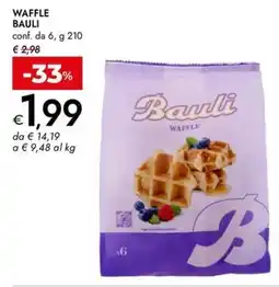 Bennet Waffle BAULI offerta