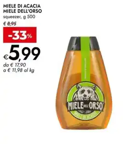 Bennet Miele di acacia MIELE DELL'ORSO offerta