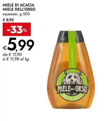 Bennet Miele di acacia MIELE DELL'ORSO offerta