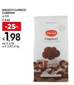 Bennet Biscotti capricci CABRIONI offerta