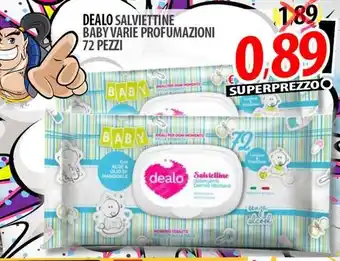 Il Genio Supermercato Dealo salviettine baby varie profumazioni offerta