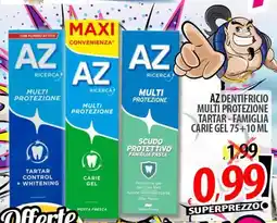 Il Genio Supermercato Az dentifricio multi protezione tartar - famiglia carie gel offerta