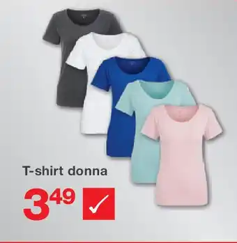 KiK T-shirt donna offerta