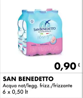 Iper Tosano SAN BENEDETTO Acqua nat/legg. frizz./frizzante offerta