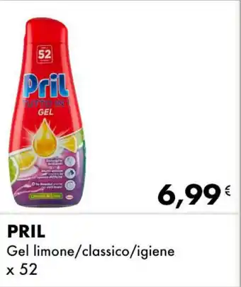 Iper Tosano PRIL Gel limone/classico/igiene offerta