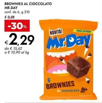 Bennet Brownies al cioccolato MR.DAY offerta