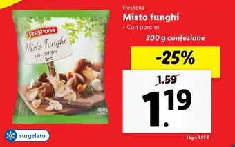 Lidl Freshona Misto Funghi offerta