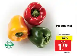 Lidl Peperoni misti offerta