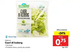 Lidl Vallericca Cuori di iceberg offerta