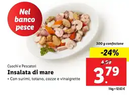 Lidl Cuochi e Pescatori Insalata di mare offerta