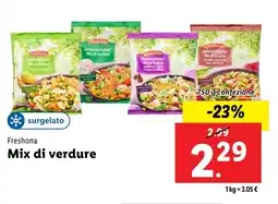 Lidl Freshona Mix di verdure offerta