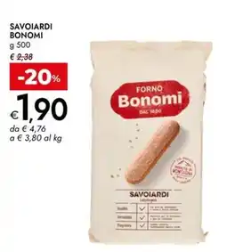 Bennet Savoiardi BONOMI offerta