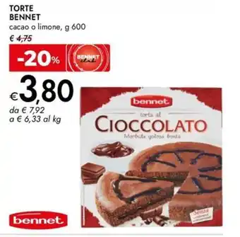 Bennet Torte BENNET offerta