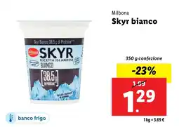 Lidl Milbona Skyr bianco offerta