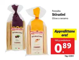 Lidl Panealba Stiratini offerta