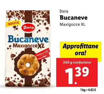 Lidl Doria Bucaneve Maxigocce XL offerta