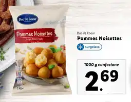 Lidl Duc de Coeur Pommes Noisettes offerta