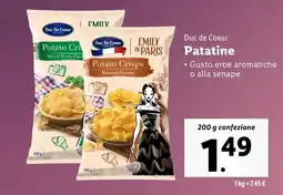 Lidl Duc de Coeur Patatine offerta