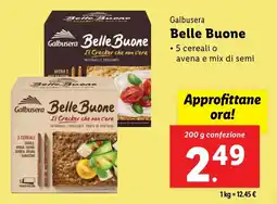 Lidl Galbusera Belle Buone offerta