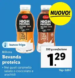 Lidl Milbona Bevanda proteica offerta