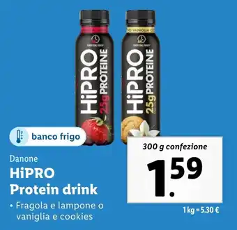 Lidl Danone HiPRO Protein drink offerta