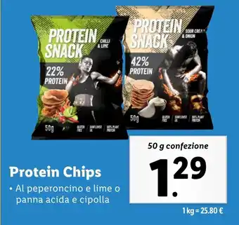 Lidl Protein Chips offerta