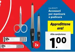 Lidl Cien BEAUTY Accessori per manicure o pedicure offerta