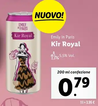 Lidl EMILY IN PARIS Kir Royal offerta